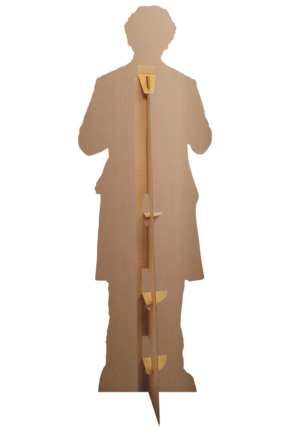 Rear of Colin Baker The Sixth Doctor Who Cardboard Cutout Standee / Standup